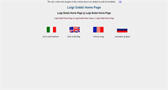 Desktop Screenshot of luigigobbi.com